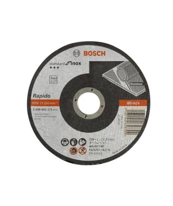 Disque à tronçonner Acier Inox Bosch - lot de 50 - Ø125 ou Ø230 de l' environnement