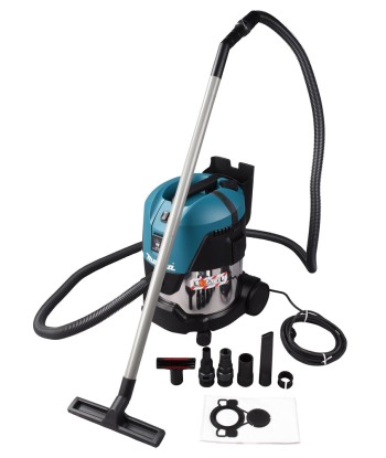 Aspirateur 15 litres - 1 000 W - 210 mbar + kit d'accessoires ou a consommer sur place