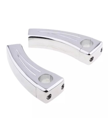 Risers Flat'Curv 25mm Chrome 3.5" Comparez plus de prix