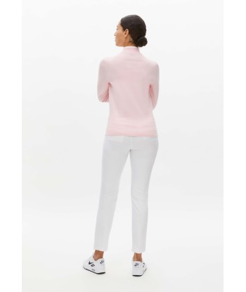 Röhnisch knitted half zip Orchid Pink pas chere