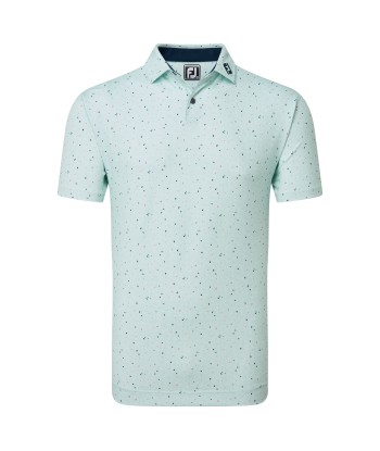 Footjoy Polo Golf Tweed Texture Sea Glass prix