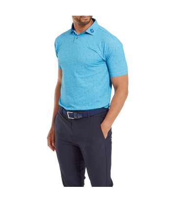 Footjoy Polo Golf Tweed Texture Blue Sky Profitez des Offres !