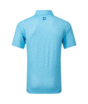 Footjoy Polo Golf Tweed Texture Blue Sky Profitez des Offres !